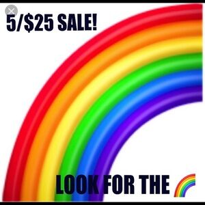 🌈5/$25🌈TONS OF ITEMS ADD TO BUNDLE!